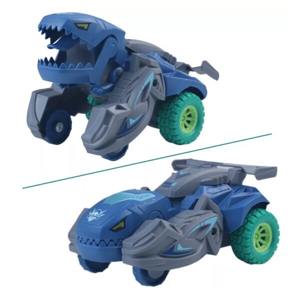 Toy Figure - Transforming Dinosaur Car Toy Gift For Kids