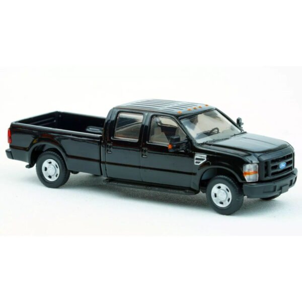 Toy Figure - Atlas Ho Ford F350 Black Crew Cab Pickup Ex-river Point