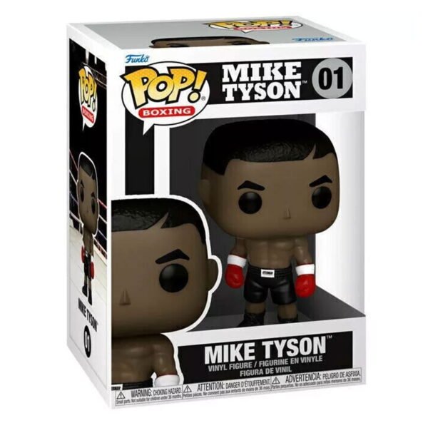 Toy Figure - Funko Pop Boxing Star & Mike Tyson Figure With Protector