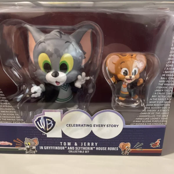 Toy Figures - Tom & Jerry Gryffindor & Slytherin House Robes Cosbaby Set