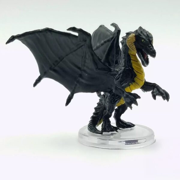 Toy Figures - Black Dragon Wyrmling - Fizban's Dragon Treasury Collection