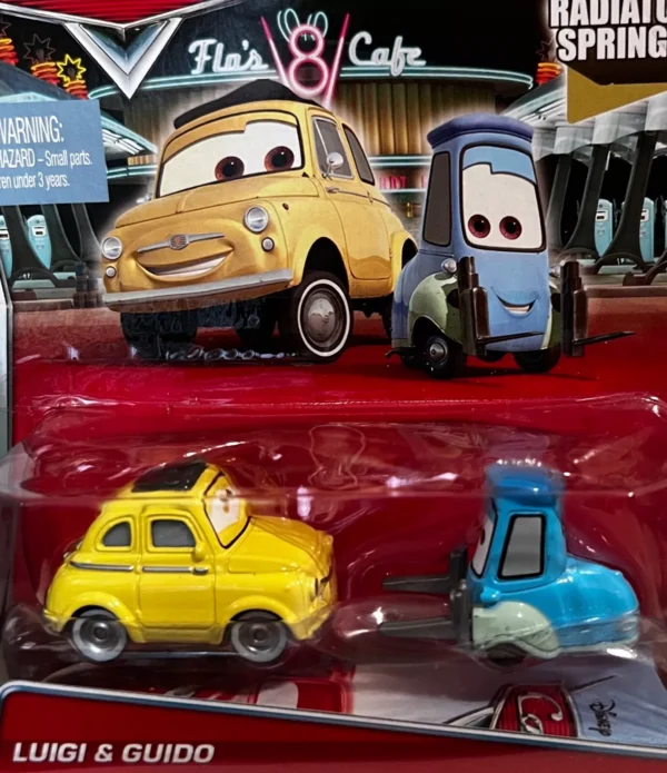 Toy Figures - Disney Pixar Cars Luigi & Guido Toy For Kids