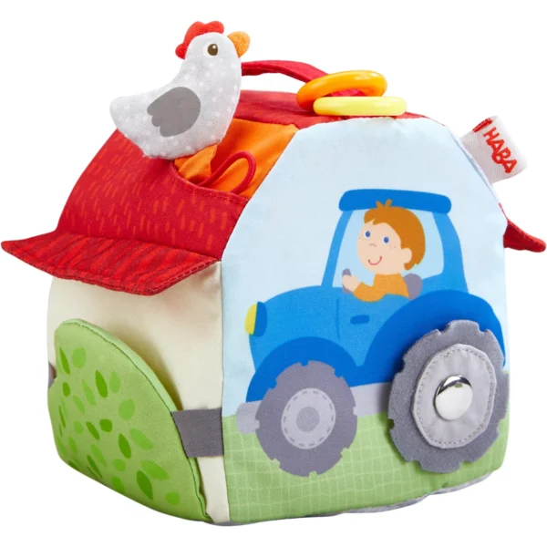 Toy Figures - Play Cube Farmyard & Sensory Development Toy for Babies & Toddlers - Image 2